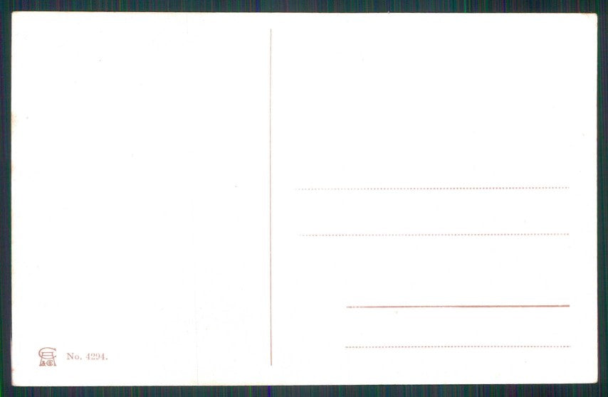 Monkey Scimmia serie 4294 cartolina TC6752 – retro