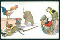 Artist Signed Norfini Monkey Bear Propaganda WWI serie 2766 cartolina TC6755 – fronte