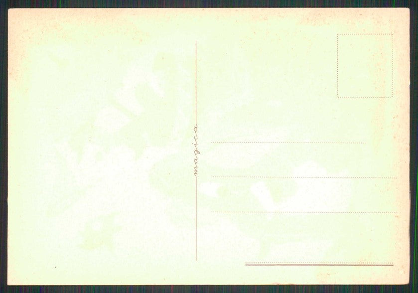 India Elephant Elefante cartolina TC6763 – retro