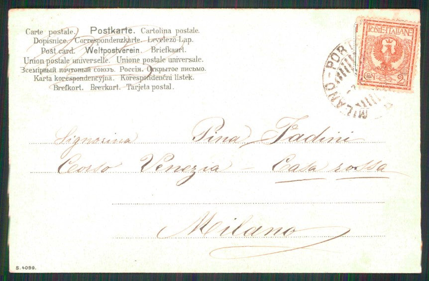 Artist Signed Catherine Klein Flowers cartolina TC6875 – retro
