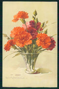 Artist Signed Catherine Klein Flowers cartolina TC6878 – fronte