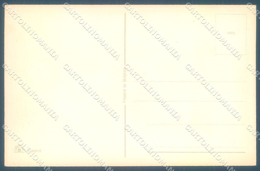 Animals Dog Poodle Dressed Restaurant serie 53800-9 cartolina postcard TW1034 – retro