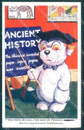 Animals Dog Comic serie 41 ABRADED cartolina postcard TW1082 – fronte