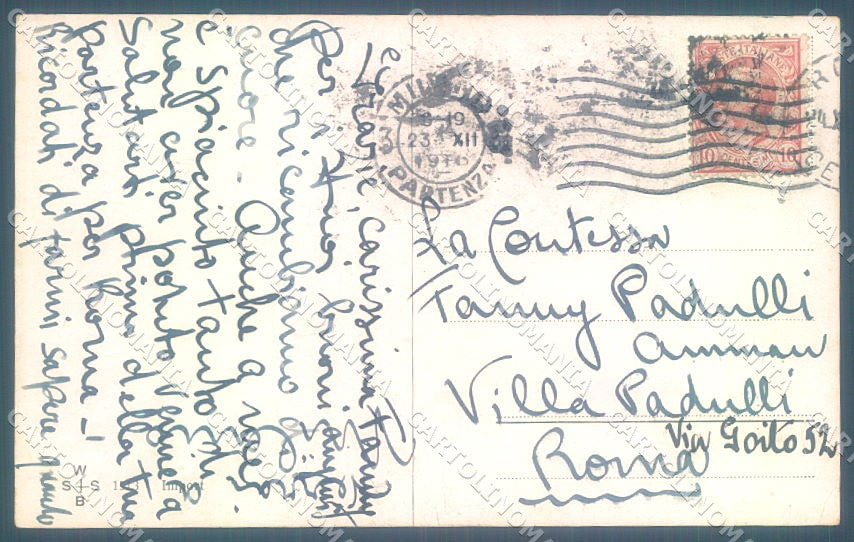 Animals Dog Comic WSSB 1313 cartolina postcard TW1128 – retro