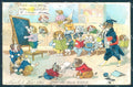 Animals Dog Dressed School cartolina postcard TW1129 – fronte