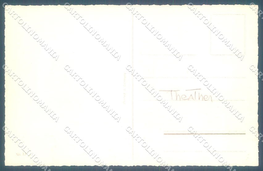 Animals Max Kunzli Dog Dressed Theater serie 17 cartolina postcard TW1171 – retro
