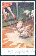 Animals Studdy Dog Comic BKWI serie Bonzo XIX-4 cartolina postcard TW1177 – fronte