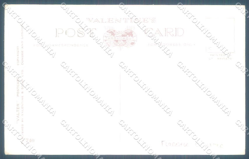 Animals Florence Valter Dog Cairn Terrier ? Valentines 740 postcard TW1234 – retro