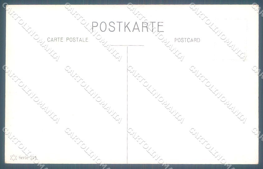 Animals Dog Komondor serie 215 cartolina postcard TW1371 – retro