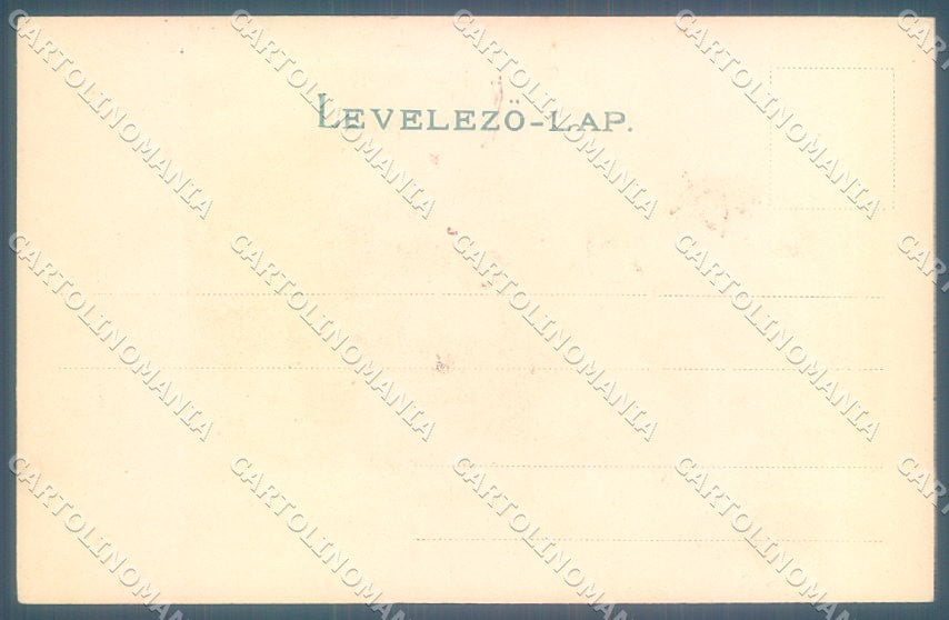 Animals BT Dog Saint Bernard Jack Russell cartolina postcard TW1374 – retro