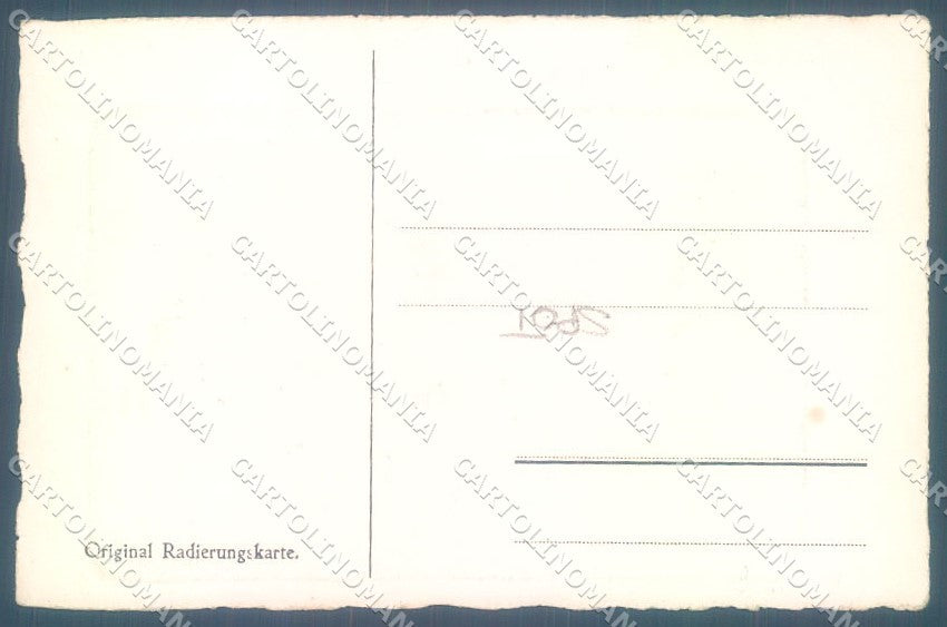 Artist Signed Pig Duck Chicken Goat SPOT cartolina postcard TW1410 – retro