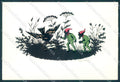 Artist Signed Josefine Allmayer Gnome Silhouette Bird serie 78 postcard TW1462 – fronte