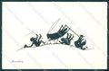 Artist Signed Josefine Allmayer Gnome Silhouette serie II-516 Insect pc TW1479 – fronte