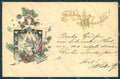 Christmas Brown Santa Toys Doll Gnome cartolina postcard TW1502 – fronte