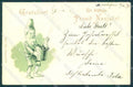 Greetings New Year Gnome Toasting Zieher 35 cartolina postcard TW1701 – fronte