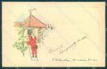 Greetings Gnome Letter cartolina postcard TW1702 – fronte