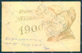 Greetings New Year 1900 Gnome Relief cartolina postcard TW1703 – fronte