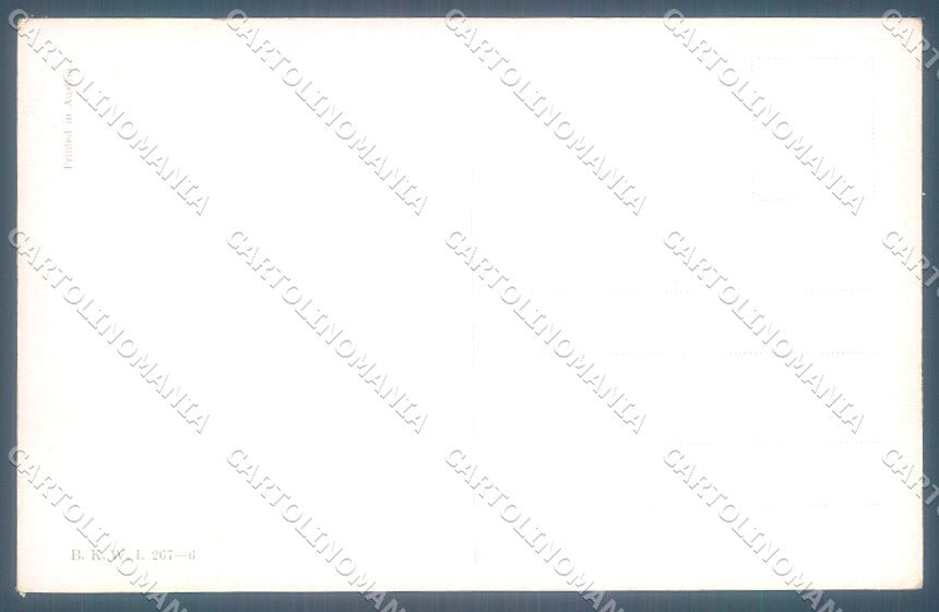 Artist Signed Pig Man Medal BKWI 267-6 Die PreisgeKronte postcard TW1727 – retro