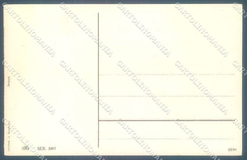 Greetings Easter Gnome Chick Relief HWB serie 3007 cartolina postcard TW1738 – retro