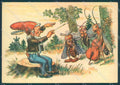Artist Signed Gnome Humanized Insect Music Band serie 130 FG postcard TW1767 – fronte