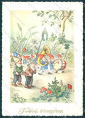 Greetings Augurali Pfingsten Gnome Music Band Mushroom Horseshoe FG pc TW1772 – fronte