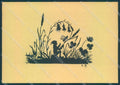 Artist Signed Emmi Hortig Gnome Silhouette FG cartolina postcard TW1775 – fronte