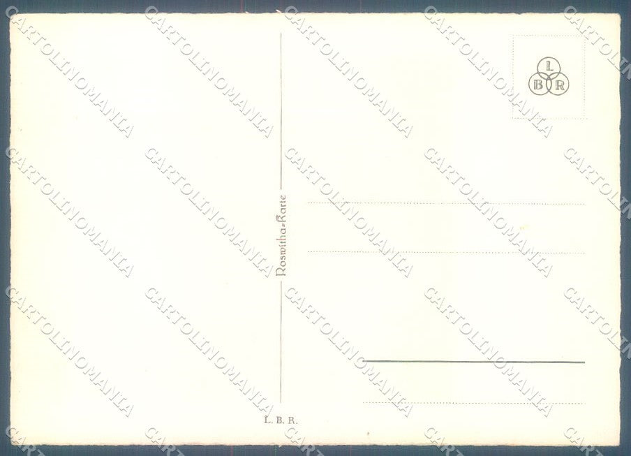 Artist Signed Gnome Children Goose FG LBR 94 cartolina postcard TW1786 – retro