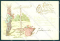 Greetings Easter Egg Dressed Hare Relief cartolina postcard TW1790 – fronte