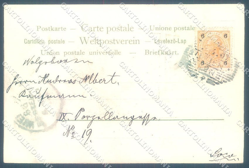 Greetings Easter Egg Dressed Hare Relief cartolina postcard TW1790 – retro