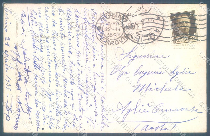 Artist Signed Lawson Wood Chick Egg Valentines 1534 cartolina postcard TW1850 – retro
