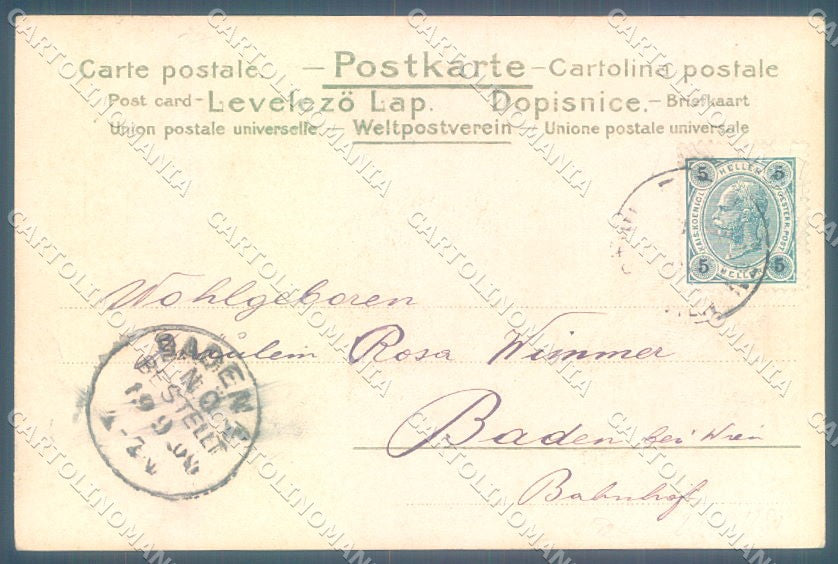 Artist Signed Chick Snail serie 1128 cartolina postcard TW1853 – retro