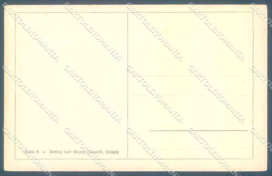 Artist Signed Ludwig Richter Dressed Mouse serie 8 SOFT CREASE postcard TW1917 – retro