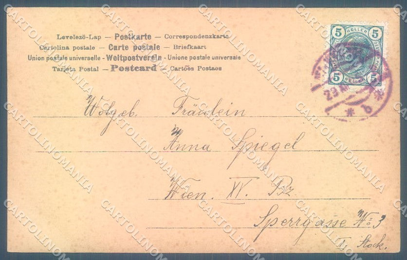 Greetings New Year Pig Children Girl Boy NPG 314-1 RPPC postcard TW2060 – retro