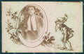 Greetings Augurali Gnome Man Violet CORNER CREASES RPPC postcard TW2064 – fronte