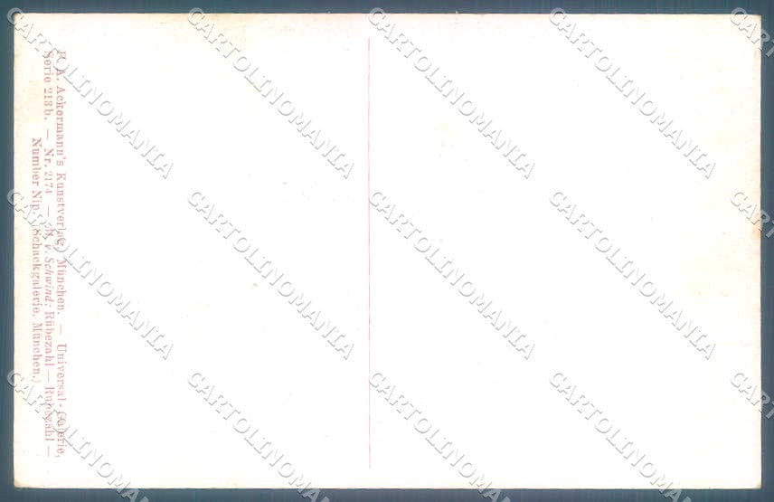 Artist Signed Schwind Fairy Tales Rubezahl Ackermann 213-B-2174 postcard TW2085 – retro