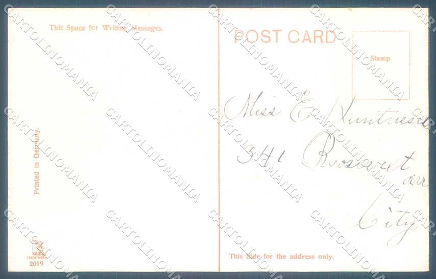 Greetings Lady To My Valentine Relief serie 2019 cartolina postcard TW2086 – retro