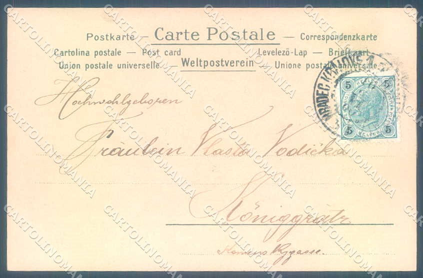 Artist Signed Lady Romantic Couple Renaissance serie 765 postcard TW2089 – retro