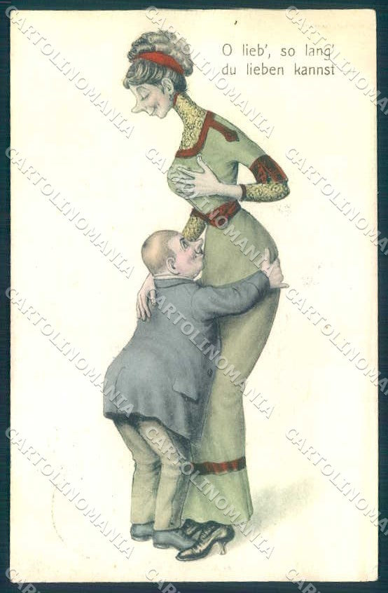 Artist Signed Lady Couple Dance serie 6563 CORNER CREASES postcard TW2096 – fronte
