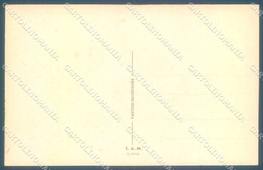 Artist Signed Lady Romantic Couple serie 7012 ABRADED cartolina postcard TW2120 – retro