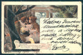 Artist Signed Frundt Lady Couple Walkure Art Nouveau REPAIRED postcard TW2121 – fronte