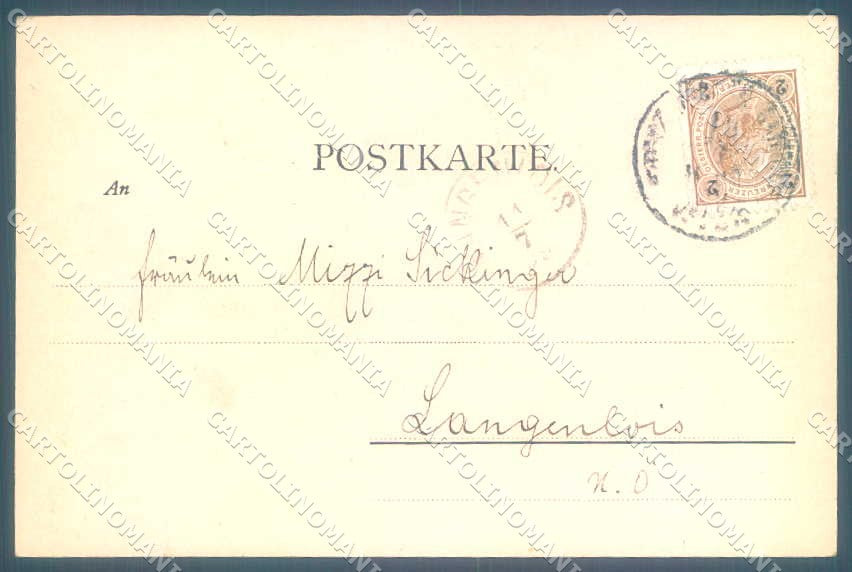 Artist Signed Torggler Fashion Lady Art Nouveau Ackermann 737 postcard TW2132 – retro