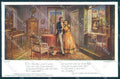 Artist Signed Broch Lady Man Das Dreimuderlhaus Bunte Reihe 75 postcard TW2180 – fronte