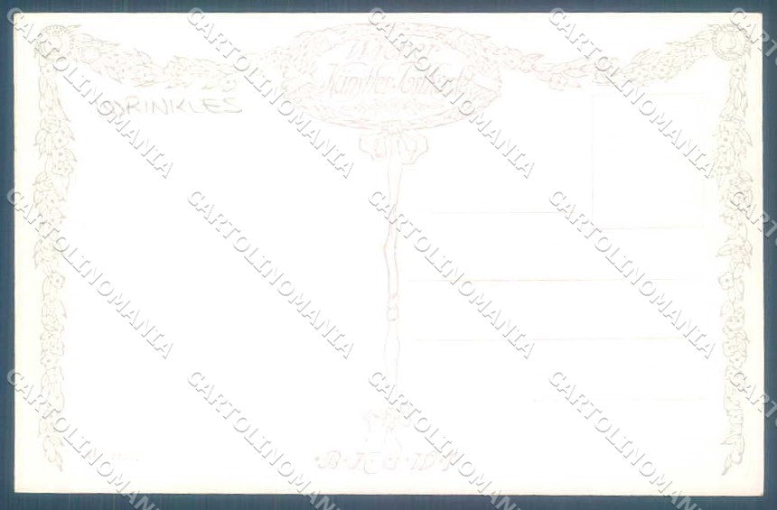 Artist Signed J. Engelhart Lady Man Dance Maskenball BKWI 1126 postcard TW2202 – retro