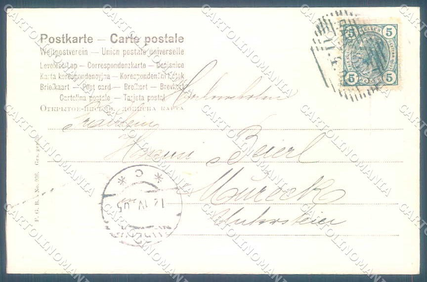 Artist Signed Fashion Lady Guitar Viennoise F.G.B. serie 936 postcard TW2236 – retro