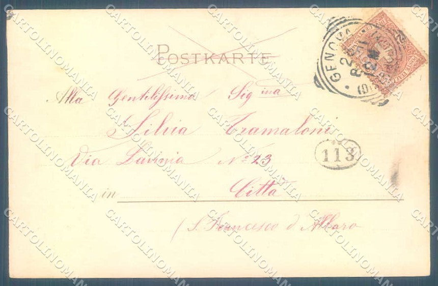 Artist Signed Fashion Lady Viennoise Meissner & Buch 1053 postcard TW2238 – retro