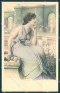 Artist Signed Henry Ryland Fashion Lady Viennoise Faulkner & Co. postcard TW2239 – fronte
