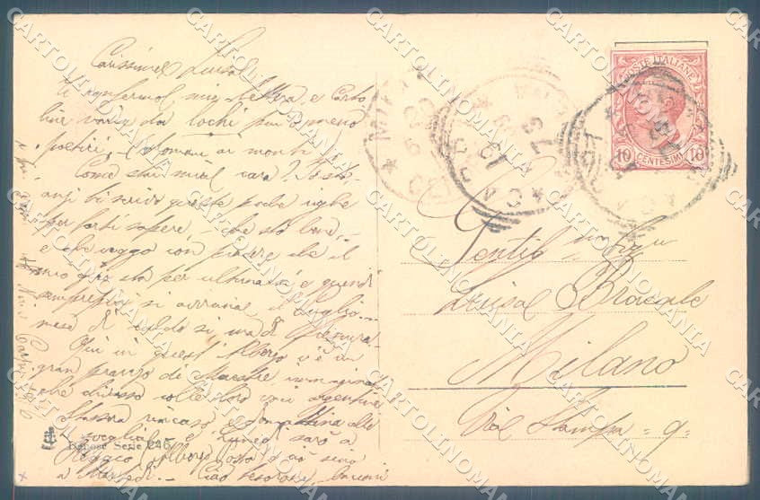 Artist Signed Lady Viennoise serie 246 cartolina postcard TW2242 – retro