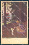 Artist Signed Kutzer Lady Cupid Waldmarchen cartolina postcard TW2251 – fronte