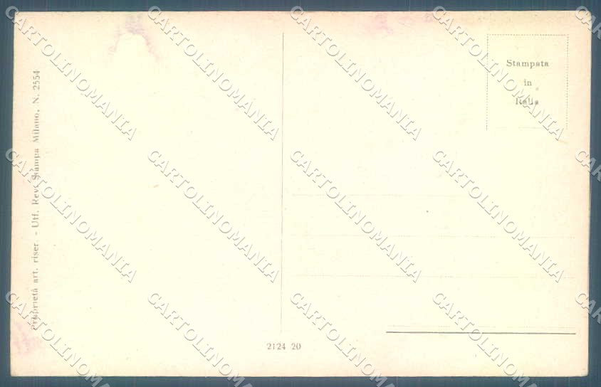 Artist Signed Craffonara Paesaggio Ligure serie 2124-20 postcard TW2252 – retro