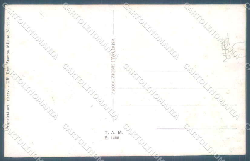 Artist Signed Craffonara Paesaggio Ligure serie 1400 TEAR postcard TW2253 – retro